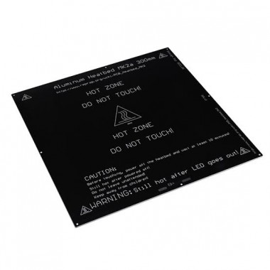 MK2A 300X300mm 3mm Alüminyum Isıtıcı Tabla